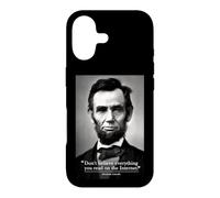 Citation Internet Abe Lincoln Coque pour iPhone 17