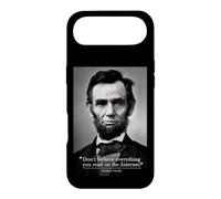 Citation Internet Abe Lincoln Coque pour iPhone Air