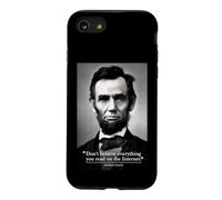 Citation Internet Abe Lincoln Coque pour iPhone SE (2020) / 7/8