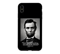 Citation Internet Abe Lincoln Coque pour iPhone XS Max