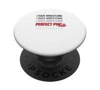 Citation ironique de Lutte Love Hobby Sports PopSockets PopGrip Adhésif