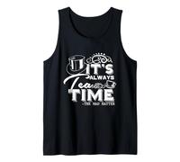 Citation « It's Always Tea Time » Alice au Pays des Merveilles Chapelier Fou Débardeur