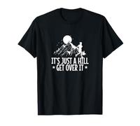 Citation It's Just A Hill Get Over It Trail Running T-Shirt