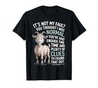 Citation It's Not My Fault You Thought I Was Normal T-Shirt