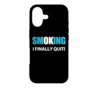 Citation « J'arrête de Fumer » Coque pour iPhone 17