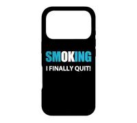 Citation « J'arrête de Fumer » Coque pour iPhone 17 Pro