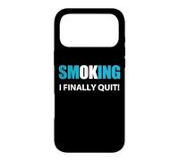 Citation « J'arrête de Fumer » Coque pour iPhone 17 Pro Max