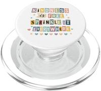 Citation Kindness is Free Sprinkle It Everywhere PopSockets PopGrip pour MagSafe