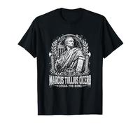 Citation Latine de Marcus Tullius Cicero Speak for Rome T-Shirt