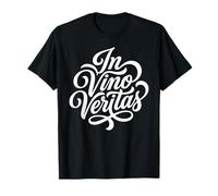 Citation Latine in Vino Veritas pour Les Amateurs de vin T-Shirt