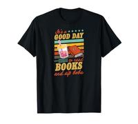 Citation littéraire de Boba It's A Good Day to Read Books and Sip T-Shirt