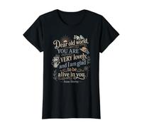 Citation Livre Positive Anne T-Shirt Graphique avec Valeur