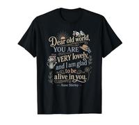 Citation Livre Positive Anne T-Shirt Graphique avec Valeur