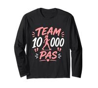 Citation Marcheuse Santé Humour Marche Team 10 000 Pas Manche Longue