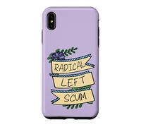 Citation militante américaine Protestation ironiquement drôle Radical Gauche Coque pour iPhone XS Max