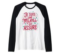 Citation Mimi Thème Fête Grands-Meres écrit Mimi Qui Assure Manche Raglan