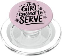Citation Missionnaire LDS This Girl is Called to Serve PopSockets PopGrip pour MagSafe