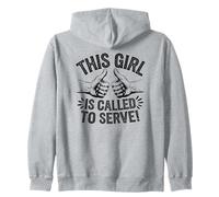 Citation Missionnaire LDS This Girl is Called to Serve Sweat à Capuche