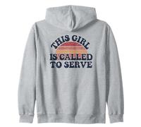 Citation Missionnaire LDS This Girl is Called to Serve Sweat à Capuche