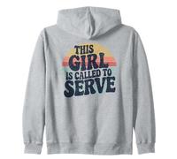 Citation Missionnaire LDS This Girl is Called to Serve Sweat à Capuche