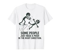 Citation Motivante Amusante : Un Petit Coup de Pouce T-Shirt Graphique avec Valeur