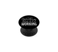 Citation Motivante : Dieu Agit dans l'Attente PopSockets PopGrip Adhésif