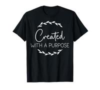 Citation Motivante Élégante pour Un Objectif de Vie T-Shirt