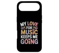 Citation My Love for Music Keeps Me Going Coque pour iPhone Air