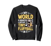 Citation My World is Brighter with My Tiny Fluffball Monkey Sweatshirt