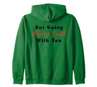 Citation « Not Going Back and Forth with You » pour Femmes Sweat à Capuche