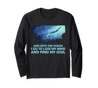 Citation « Open Water Swimming Into The Sea I Go Soul » Manche Longue