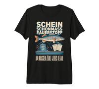 Citation Pêche Allemande Règles et Détails du Pêcheur T-Shirt Haut de Gamme