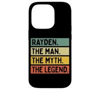 Citation personnalisée Amusante Rayden The Man The Myth The Legend Coque pour iPhone 14 Pro