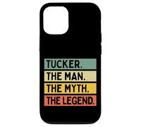 Citation personnalisée Amusante « The Man The Myth The Legend » de Tucker Coque pour iPhone 12/12 Pro