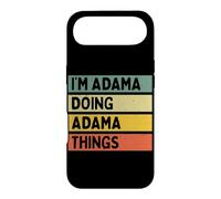 Citation personnalisée Humoristique I'm Adama Doing Adama Things Coque pour iPhone Air