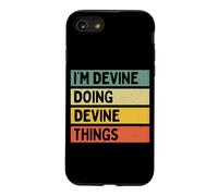 Citation personnalisée Humoristique I'm Devine Doing Devine Things Coque pour iPhone SE (2020) / 7/8