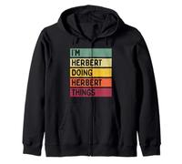 Citation personnalisée Humoristique I'm Herbert Doing Herbert Things Sweat à Capuche