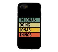 Citation personnalisée Humoristique I'm Jonas Doing Jonas Things Coque pour iPhone SE (2020) / 7/8