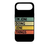 Citation personnalisée Humoristique I'm Joni Doing Joni Things Coque pour iPhone Air