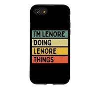 Citation personnalisée Humoristique I'm Lenore Doing Lenore Things Coque pour iPhone SE (2020) / 7/8