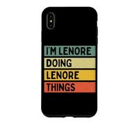 Citation personnalisée Humoristique I'm Lenore Doing Lenore Things Coque pour iPhone XS Max