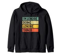 Citation personnalisée Humoristique I'm Lenore Doing Lenore Things Sweat à Capuche
