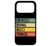 Citation personnalisée Humoristique I'm Ricci Doing Ricci Things Coque pour iPhone 17 Pro Max