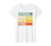 Citation personnalisée Humoristique I'm Roisin Doing Roisin Things T-Shirt Graphique avec Valeur