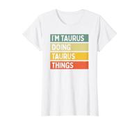 Citation personnalisée Humoristique I'm Taurus Doing Taurus Things T-Shirt Graphique avec Valeur