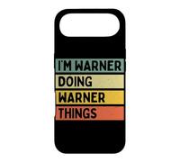 Citation personnalisée Humoristique I'm Warner Doing Warner Things Coque pour iPhone Air