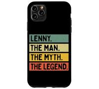 Citation personnalisée Humoristique Lenny The Man The Myth The Legend Coque pour iPhone 11 Pro Max