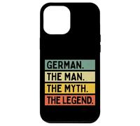 Citation personnalisée Humoristique The Man The Myth The Legend Coque pour iPhone 12 Pro Max