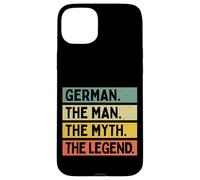 Citation personnalisée Humoristique The Man The Myth The Legend Coque pour iPhone 15 Plus