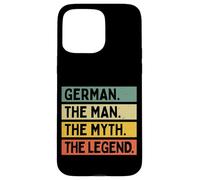 Citation personnalisée Humoristique The Man The Myth The Legend Coque pour iPhone 15 Pro Max